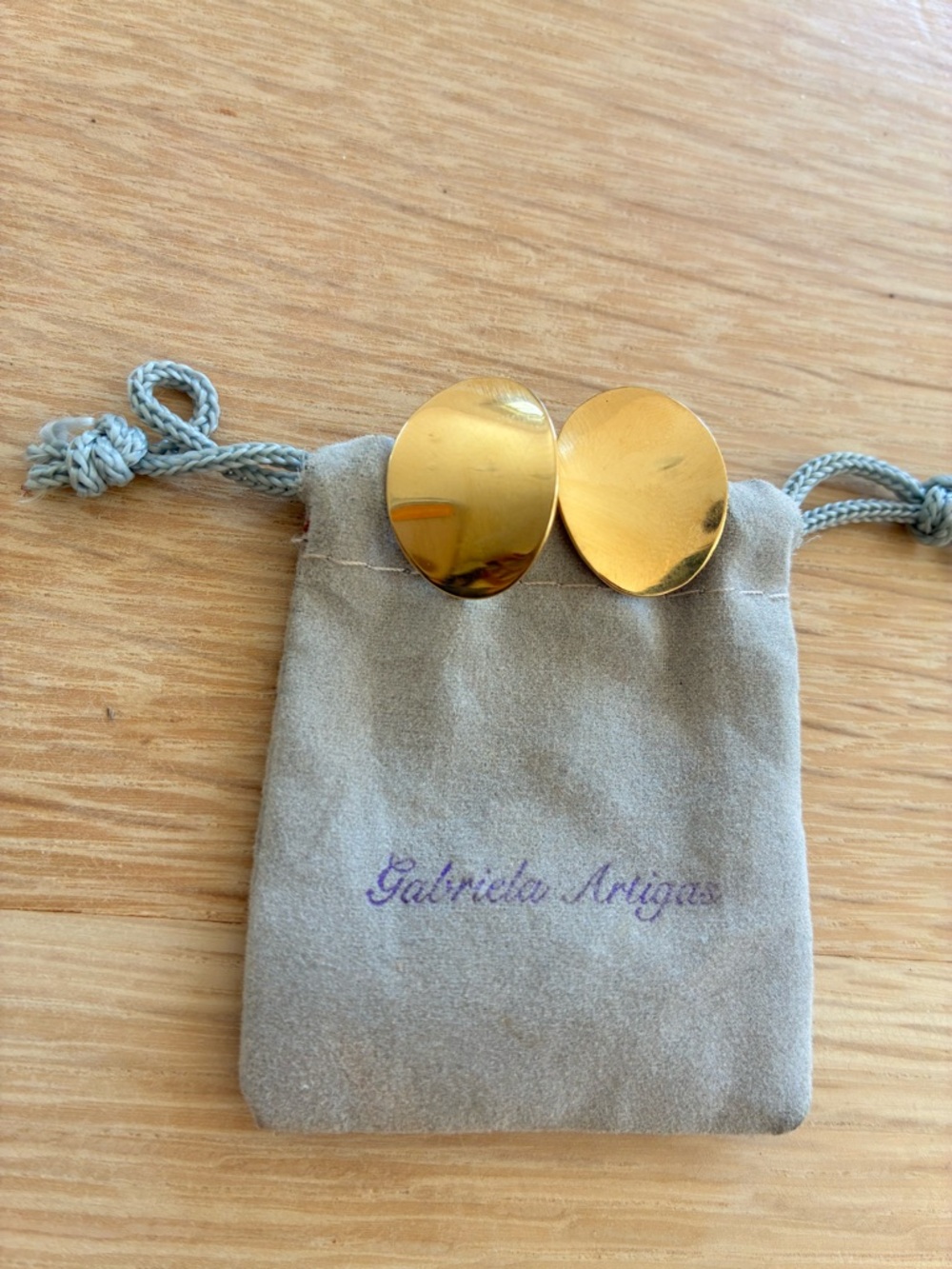 Gabriela Artigas 18k gold plated earrings